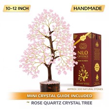 Rose Quartz Crystal Tree of