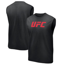 UFC Men's Black Vest (Size M) Logo Tank Top - New