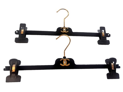 Pair chanel black velvet - chanel,