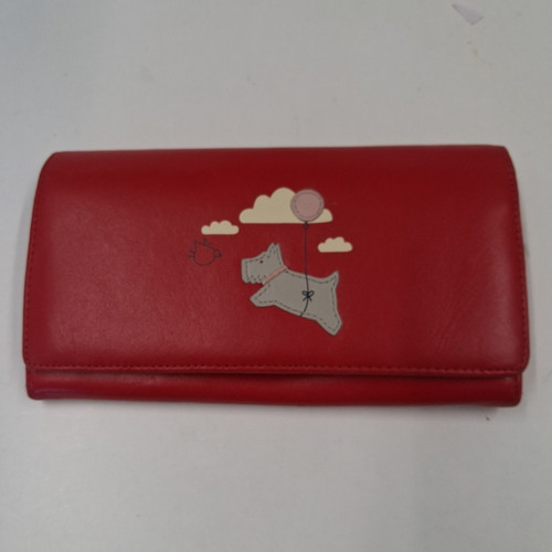 Radley red leather fold - radley, over