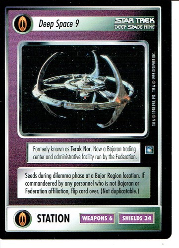Star trek ccg ds9 - ccg, rare