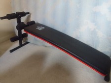 Sit Up Bench Core Workout Adjustable Thigh Support Foldable Home Gym