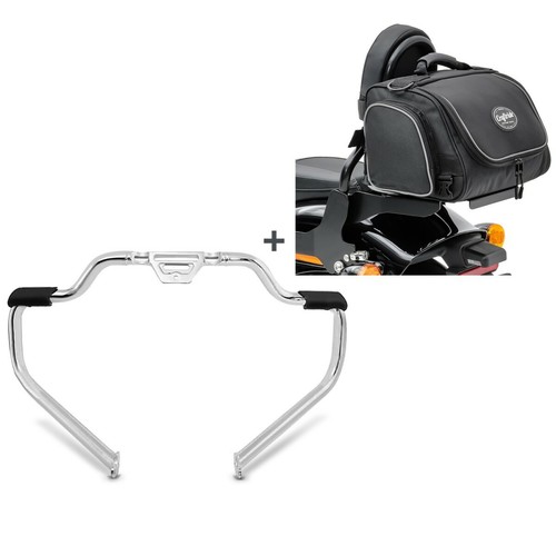Set crash bar rear bag - crash,