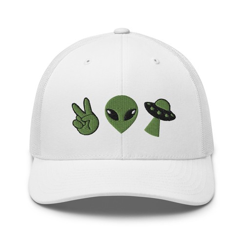 Peace love aliens ufo area - ufo,
