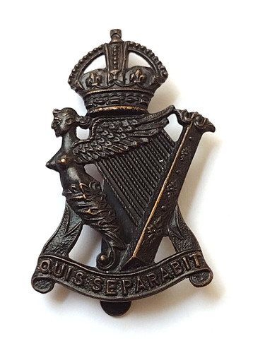 Ww1 royal irish rifles cap - irish,