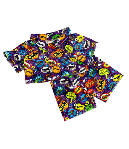 Super hero pyjamas teddy - hero,