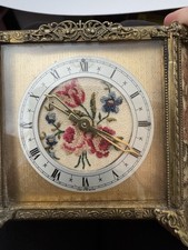 Beautiful Vintage petit point clock 
