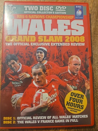 Wales grand slam 2008 dvd - grand,