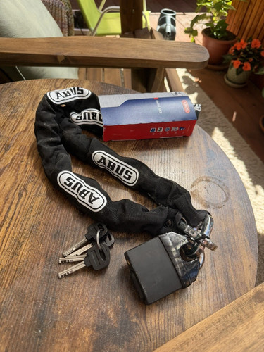 Abus 140cm motorcycle security - abus,
