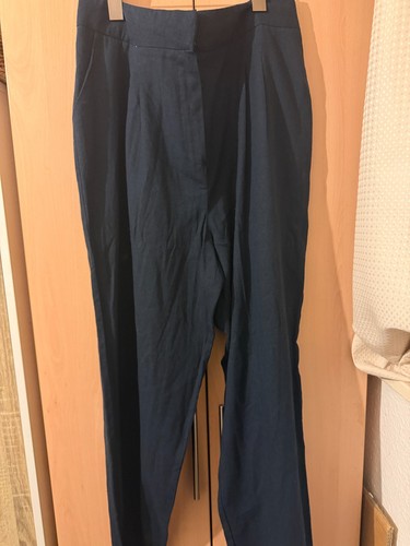 Matalan navy linen - blend, high