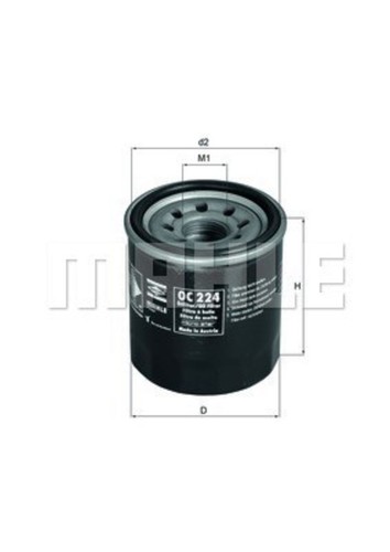 Mahle oil filter - for, ktm