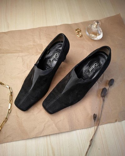 Women gabor heels black suede - women,