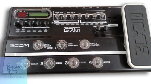 Zoom 1ut multi effect pedal - zoom, g7.1ut