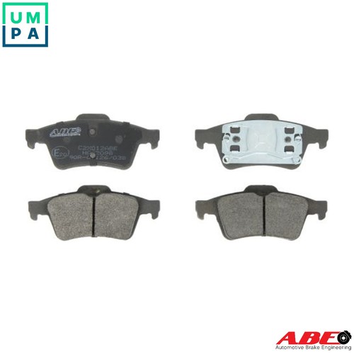 Brake pad set disc - set,