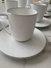 BNNT 8 Wedgwood Vera Wang MODERN GRAPHIC  Cups & Saucers