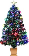 3ft fiber optic christmas - optic, tree