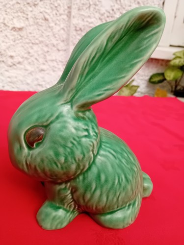 Sylvac green bunny - bunny, rabbit