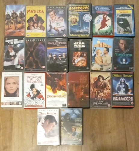 Vintage vhs videos - videos, tapes