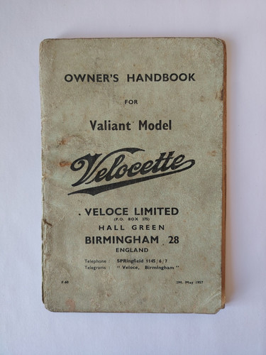 Owners handbook for valiant - owners,