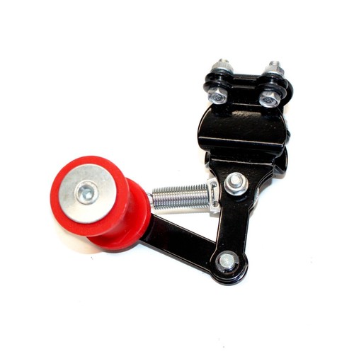 Black spring load chain guide - black,