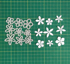 Small Flowers Set Metal