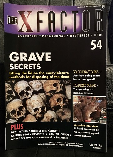 Vintage factor magazine - vintage,