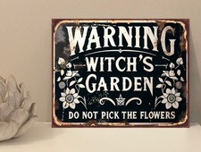 Warning Witch Garden Flowers