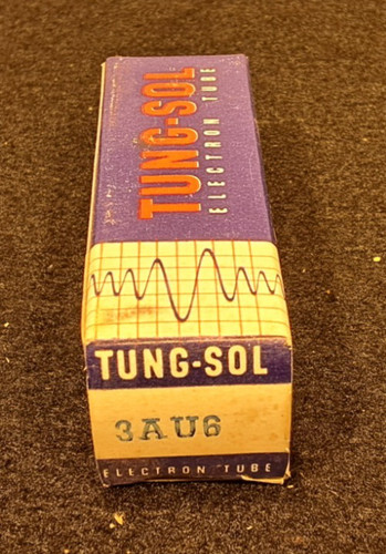 3au6 tung sol pentode vacuum - tung-sol,,
