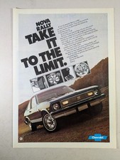 Chevrolet Nova Rally Original 1977 Paper Magazine Advert
