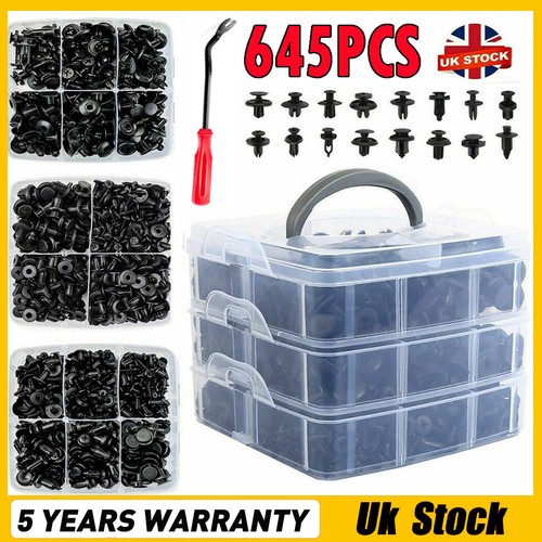 645pcs 8mm bumper clips - bumper,