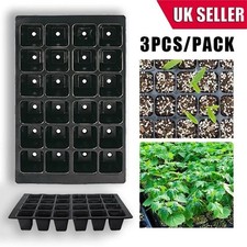 3PCS 24 Cell Plant Trays