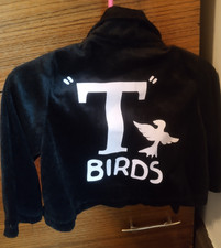 Grease OFFICIAL T-Birds Jacket SIZE 9-12 MONTHS INFANT HALLOWEEN COSTUME