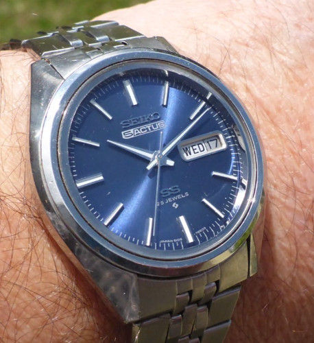Seiko 5actus vintage gents - seiko, ss,