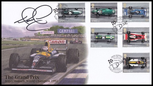 Champion nigel mansell obe - champion,