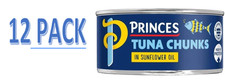 12 X Princes Tuna Chunks  In
