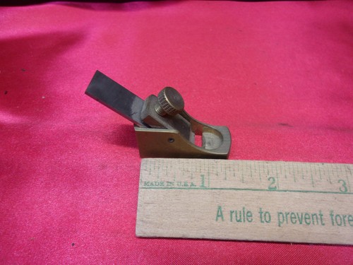 Miniature violin maker - violin, plane