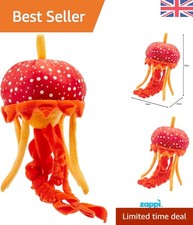 Bright Orange Jellyfish Plush