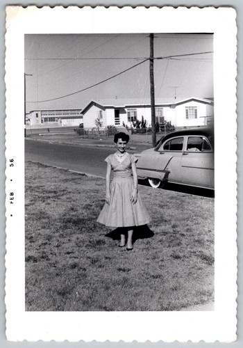Vtg snapshot woman in full - snapshot,