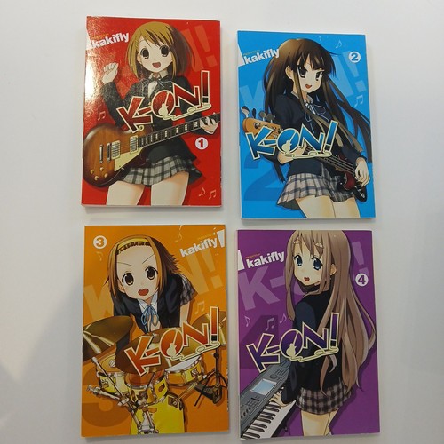 Manga series volumes - series, 1-4