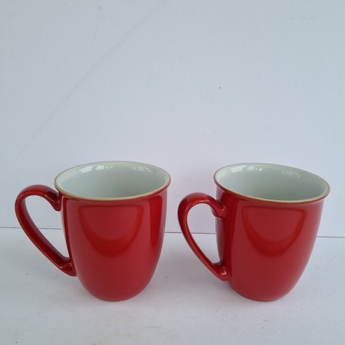 Denby everyday mugs red - everyday,