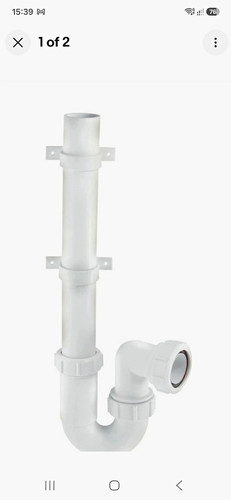 Mcalpine plastic trap sink - mcalpine,