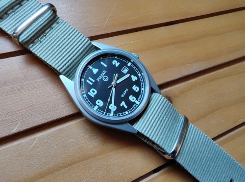 Pulsar military watch - military, g10