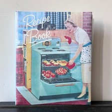 Paperchase Retro Recipe Book Folder 1950s Housewife 23x19 cm (GOOD CONDITION)