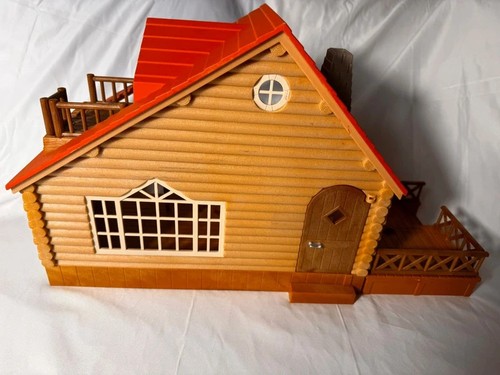 Sylvanian families log cabin - sylvanian,