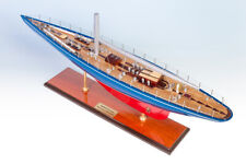 ENDEAVOUR J CLASS YACHT WOODEN MODEL Ship Boat Sailboat Gift - Special Edition