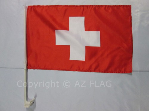 Switzerland car flag x - car,