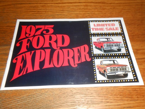 1975 ford explorer - 1975,