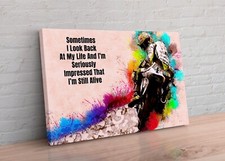 Large Modern The Dr Rossi Moto Gp Style Bikes Canvas Wall Art Picture Print New