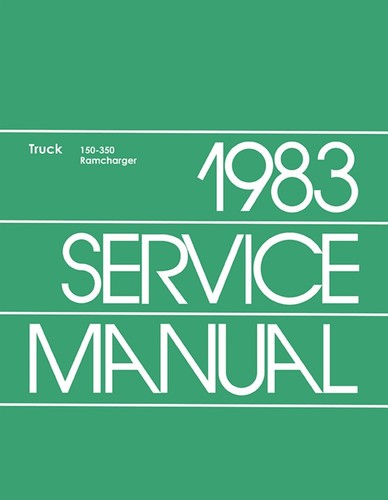1983 dodge 150 350 - dodge, 150-350
