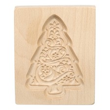 Wooden Cookie Mould 3.94" x